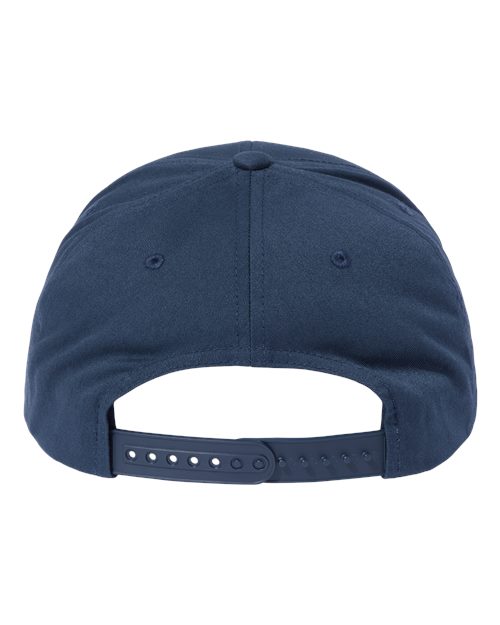 CVC Snapback Cap - Navy Back