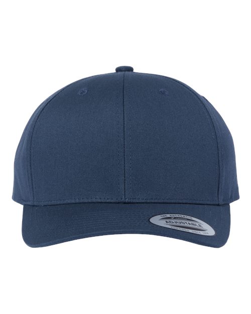 CVC Snapback Cap - Navy Front
