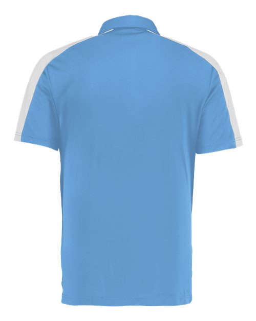Men's Two-Tone Vital Polo - Columbia Blue/ White Back