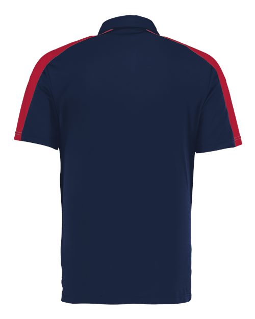 Men's Two-Tone Vital Polo - Navy/ Scarlet Back