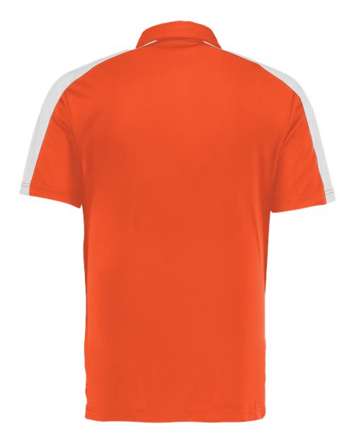 Men's Two-Tone Vital Polo - Orange/ White Back