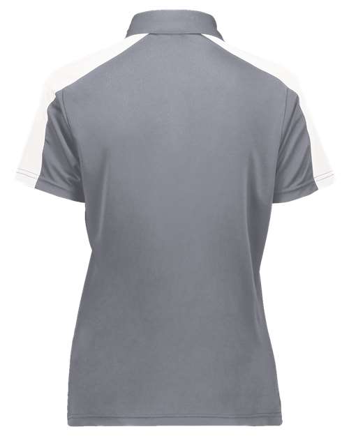 Women's Two-Tone Vital Polo - Graphite/ White Back