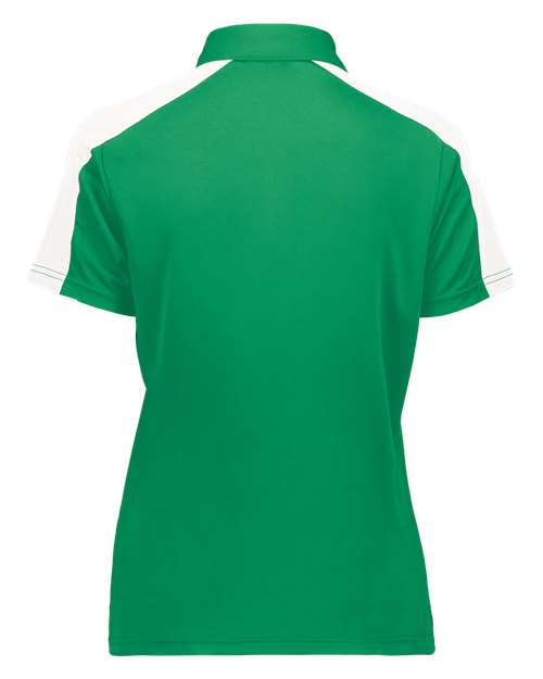 Women's Two-Tone Vital Polo - Kelly/ White Back
