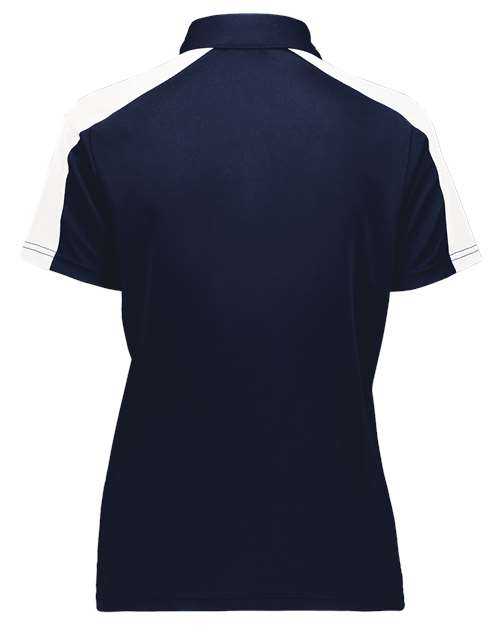 Women's Two-Tone Vital Polo - Navy/ White Back