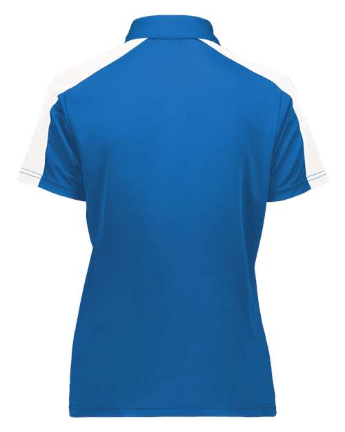 Women's Two-Tone Vital Polo - Royal/ White Back