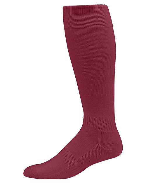 Elite Multi-Sport Socks - Cardinal Front