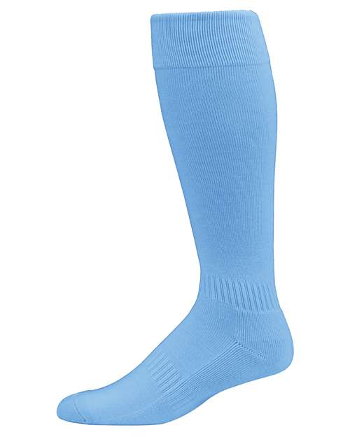 Elite Multi-Sport Socks - Columbia Blue Front