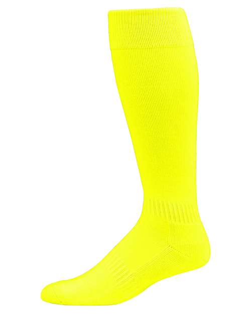 Elite Multi-Sport Socks - Power Yellow Front