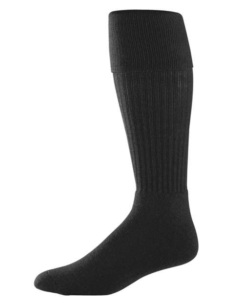 Soccer Socks - Black Front