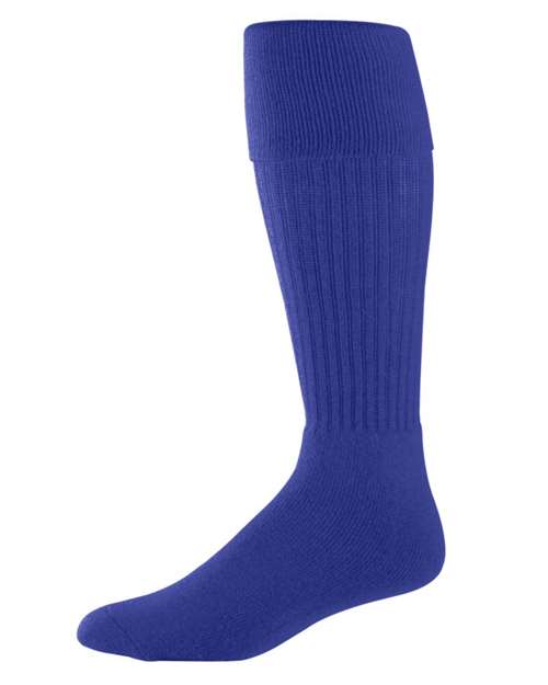 Soccer Socks - Purple Front