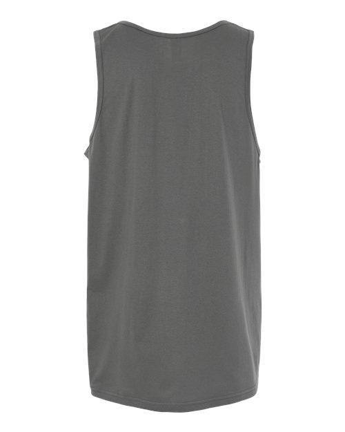 Unisex Softstyle® Tank Top - Charcoal Back