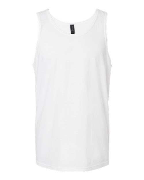 Unisex Softstyle® Tank Top - White Front