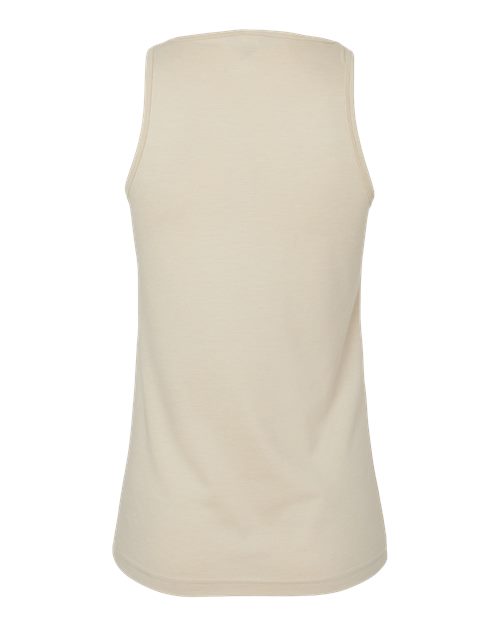 Women's CVC Tank - Heather Bone Back