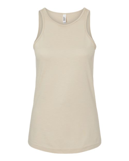 Women's CVC Tank - Heather Bone Front
