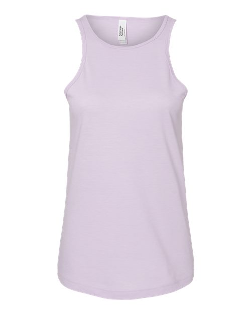 Women's CVC Tank - Heather Lilac Front