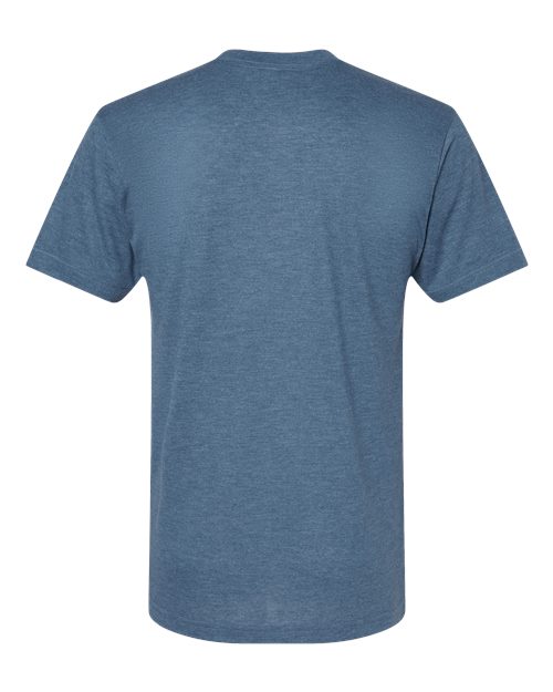 Unisex Triblend Track Tee - Tri-Dusk Back