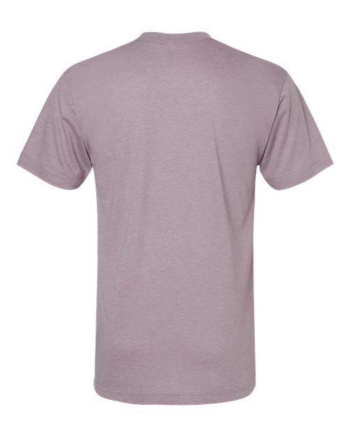 Unisex Triblend Track Tee - Tri-Storm Back