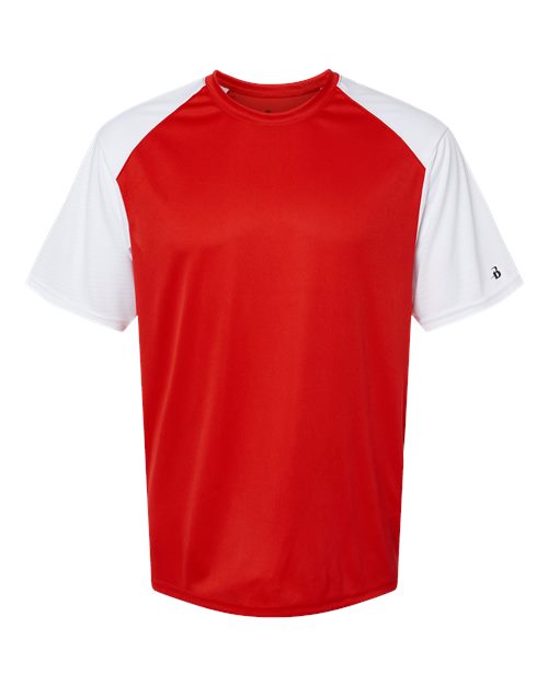 Men's Breakout T-Shirt - Red/ White Front