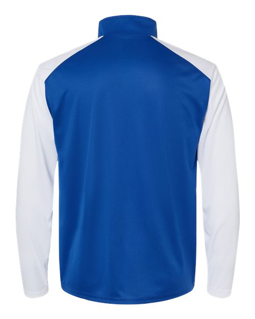 Men's Breakout Quarter-Zip Pullover - Royal/ White Back