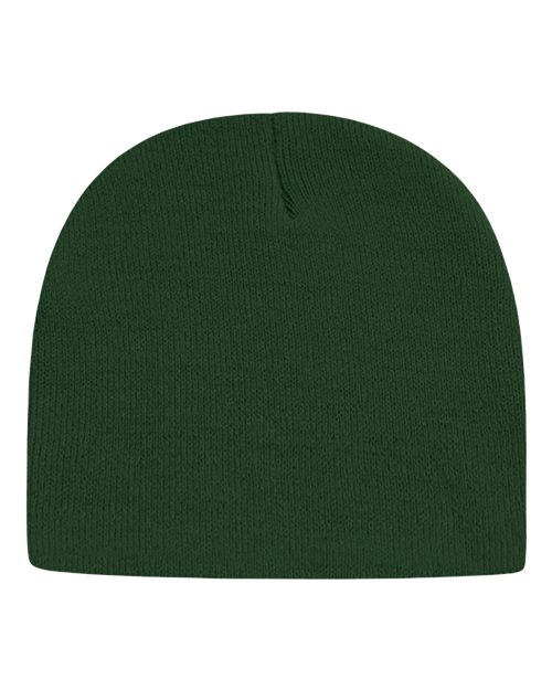 USA-Made 8 1/2" Beanie - Forest Green Front