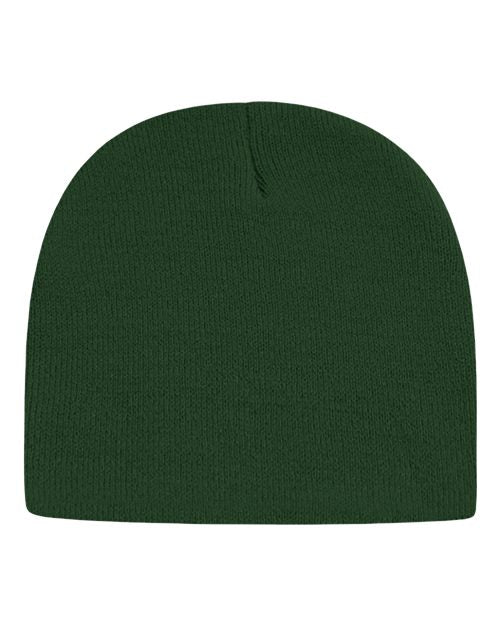 CAP AMERICA USA-Made 8 1/2" Beanie - Forest Green Front