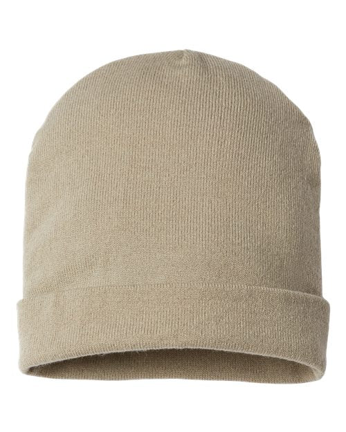CAP AMERICA USA-Made Patriotic Cuffed Beanie - Back