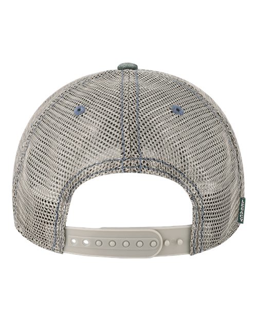 Dashboard Trucker Cap - Blue Steel/ Grey Back