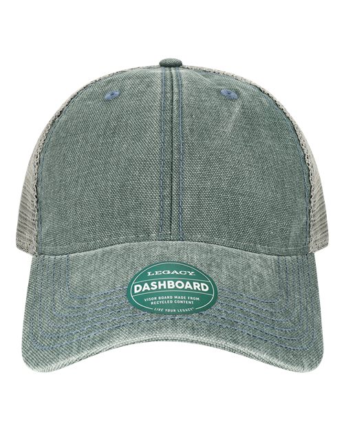 Dashboard Trucker Cap - Blue Steel/ Grey Front