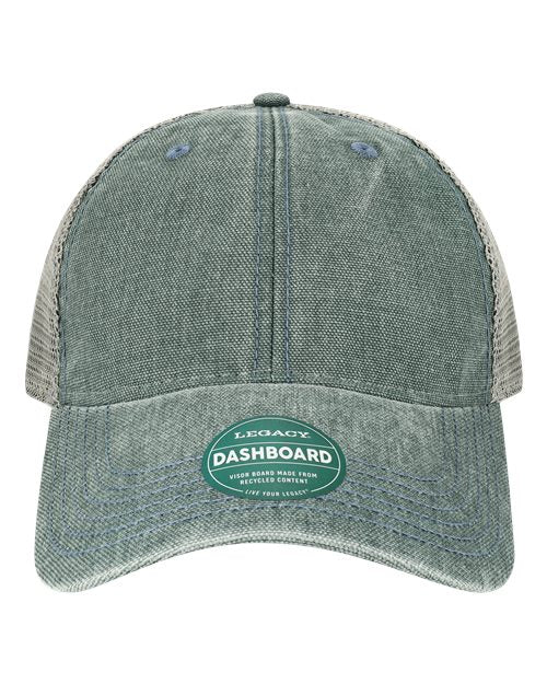 LEGACY Dashboard Trucker Cap - Blue Steel/ Grey Front