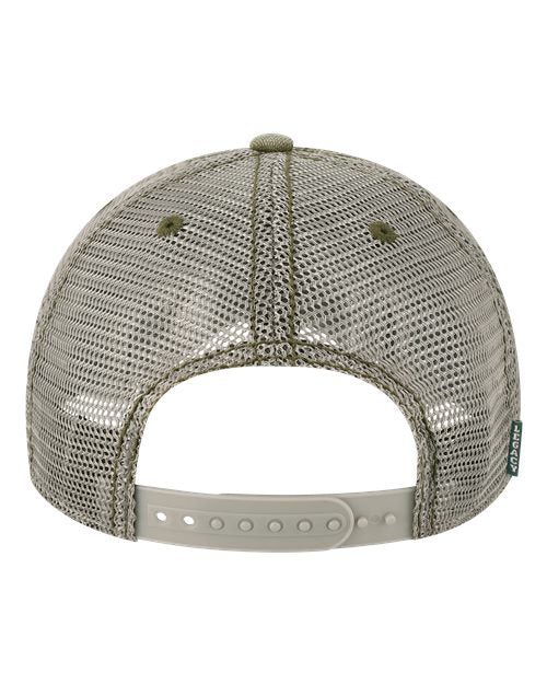 Dashboard Trucker Cap - Olive/ Grey Back