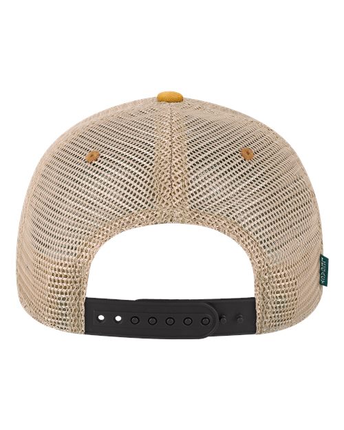 Old Favorite Trucker Cap - Black/ Yellow/ Khaki Back