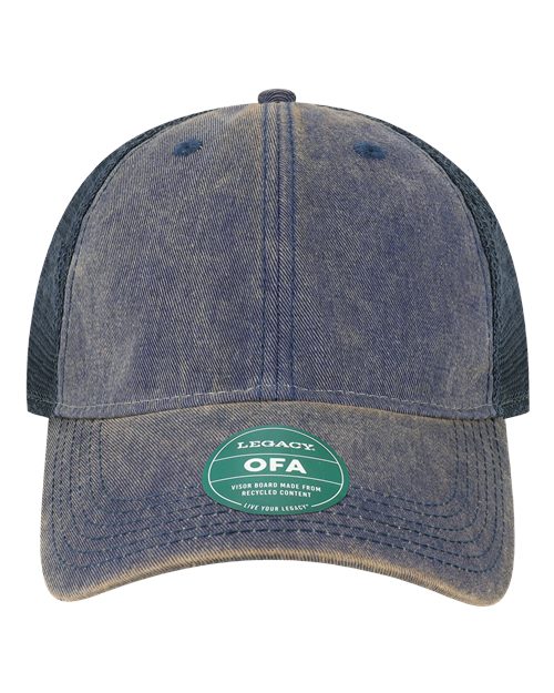 Old Favorite Trucker Cap - Navy/ Navy Front