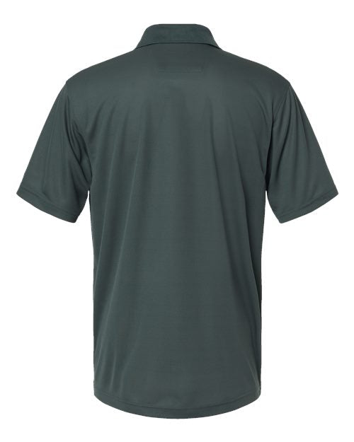 Men's Saratoga Performance Mini Mesh Polo - Carbon Back