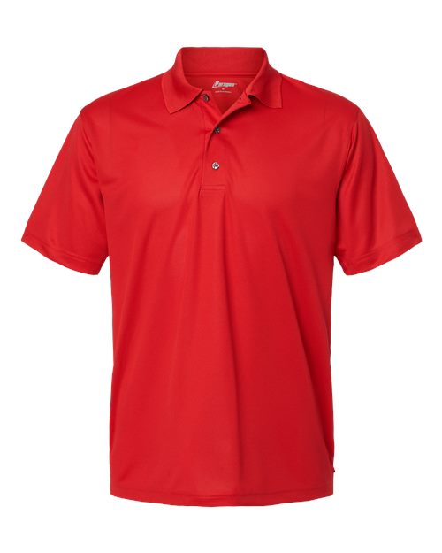 Men's Saratoga Performance Mini Mesh Polo - Red Front