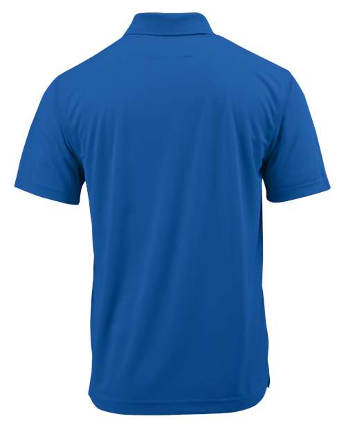 Men's Saratoga Performance Mini Mesh Polo - Royal Back