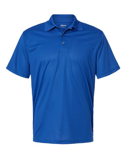 Men's Saratoga Performance Mini Mesh Polo - Royal Front