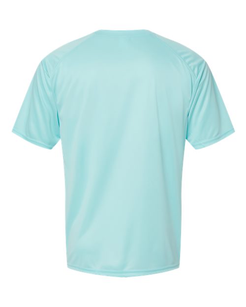 Unisex Islander Performance T-Shirt - Aqua Blue Back