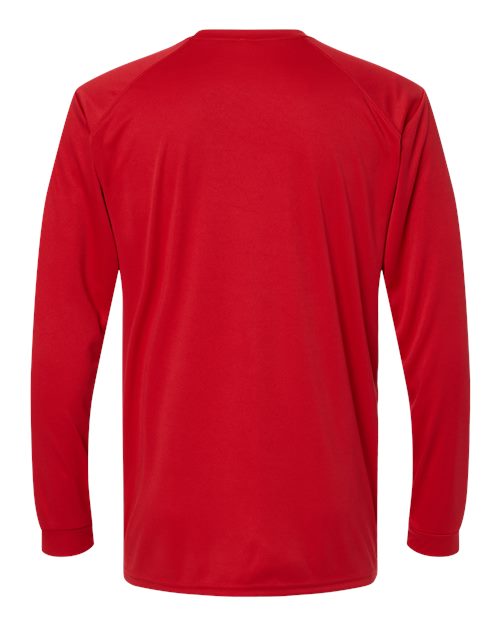Unisex Long Islander Performance Long Sleeve T-Shirt - Red Back