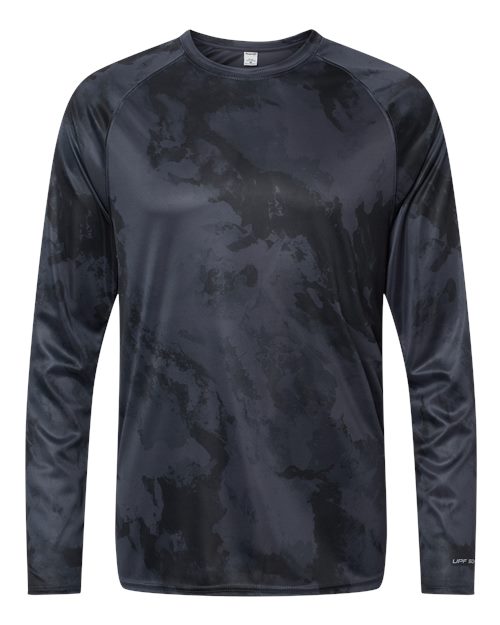 Unisex Cabo Camo Performance Long Sleeve T-Shirt - Graphite Front