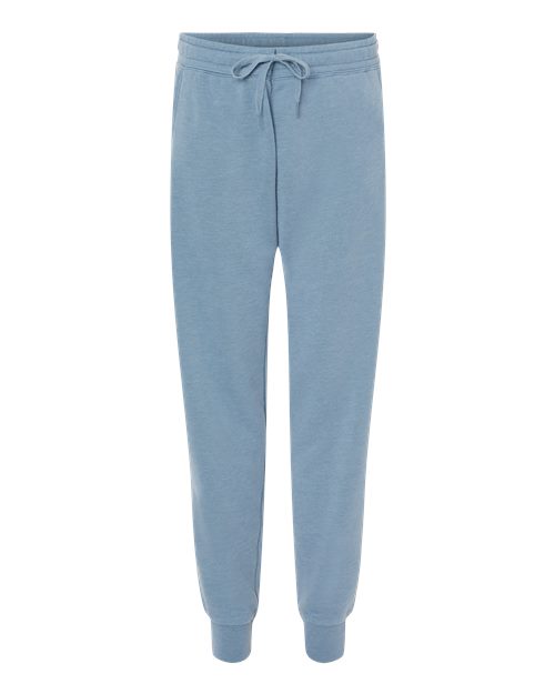 Women's California Wave Wash Sweatpants - Misty Blue Front