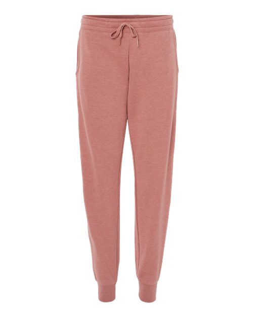 Women's California Wave Wash Sweatpants - Dusty Rose Front