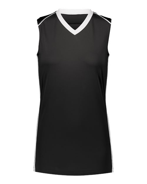 Girls' Rover Jersey - Black/ White Front