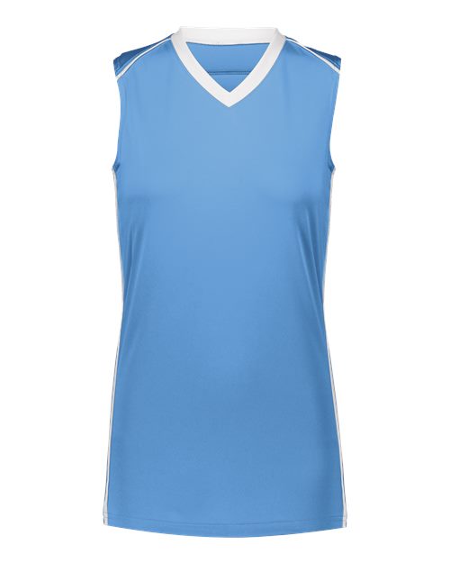 Girls' Rover Jersey - Columbia Blue/ White Front