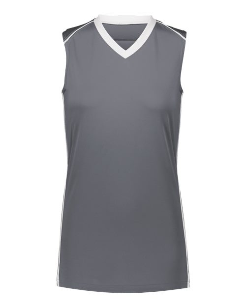Girls' Rover Jersey - Graphite/ White Front