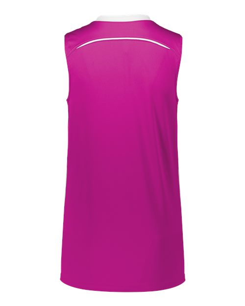 Girls' Rover Jersey - Power Pink/ White Back