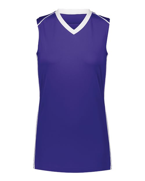 Girls' Rover Jersey - Purple/ White Front