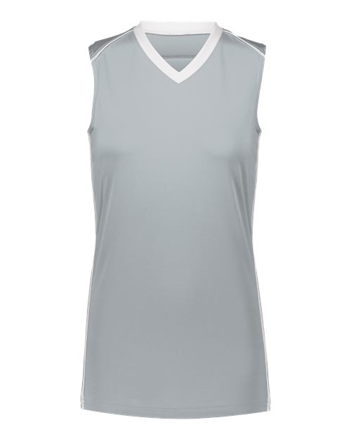 Girls' Rover Jersey - Silver/ White Front