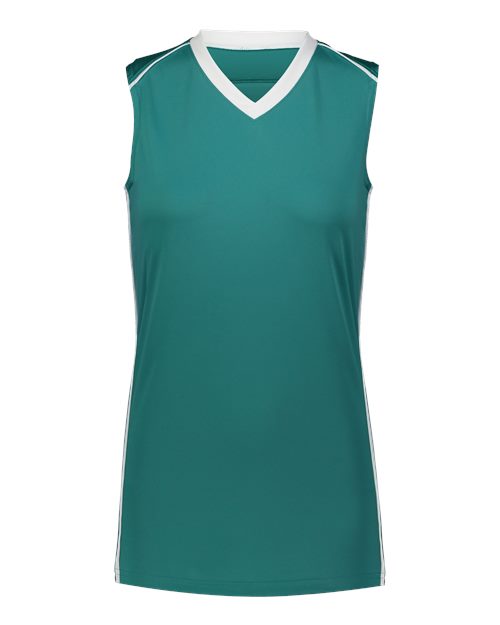 Girls' Rover Jersey - Teal/ White Front