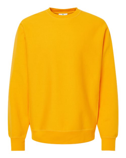 Unisex Legend Premium Heavyweight Cross-Grain Crewneck Sweatshirt - Gold Front