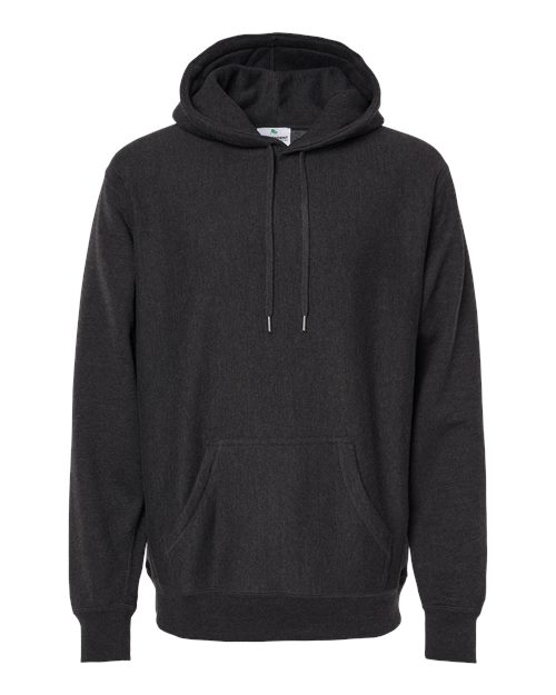 Unisex Legend Premium Heavyweight Cross-Grain Hooded Sweatshirt - Charcoal Heather Front